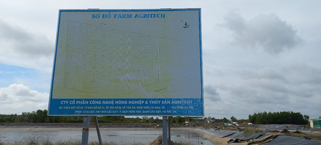 Hệ Thống Cấp Nước Cho Ao Nuôi Tôm Thuỷ Sản AGRITECH Ngọc Hiển Cà Mau